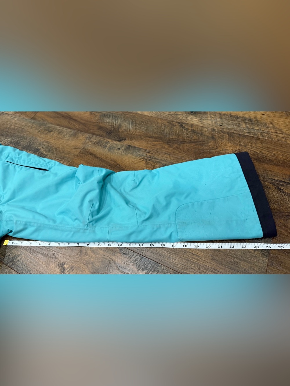 Reima Terrie Ski Snowboard Pants Girl’s Size 10 / 140, Turquoise Reimatec Winter - Picture 5 of 10